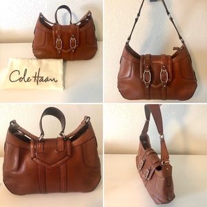 Cole Haan Trinity Shoulder Bag Cognac